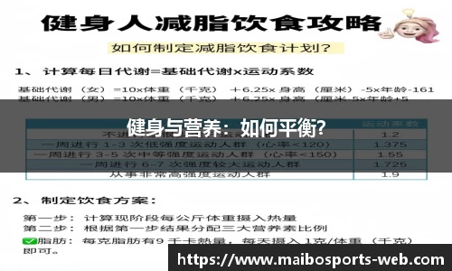 健身与营养：如何平衡？